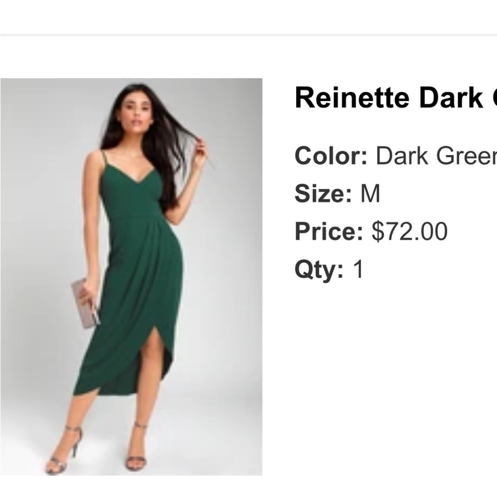 Lulus Reinette Midi Dress